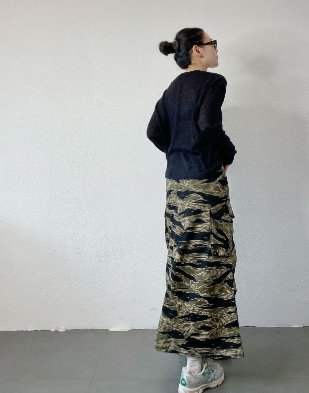 Tiger Camouflage Skirt #250306